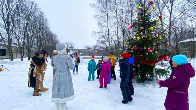 В Воробьево прошел новогодний праздник