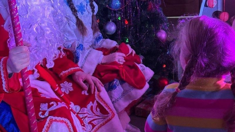 Юные тучковцы загадывали заветные желания