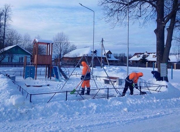 Ружанам — о графике уборки снега