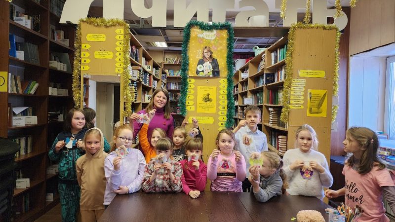 В Дороховской библиотеке – добрый мастер-класс