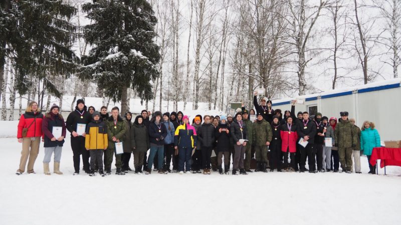 Школьники Рузского округа участвовали в военно-патриотическом сборе «Вместе с вами»