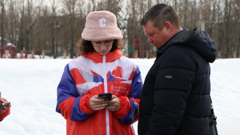 Волонтеры Ресурсного центра рассказали ружанам о федеральном проекте по формированию комфортной городской среды