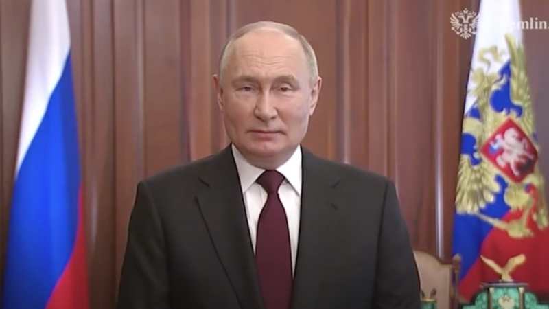 Владимир Путин обратился к гражданам России перед предстоящими выборами президента