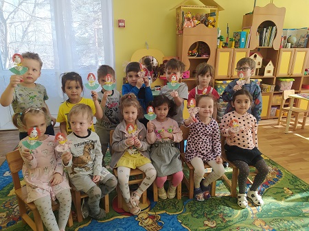 В Тучковском детском саду делали кукол из ложек