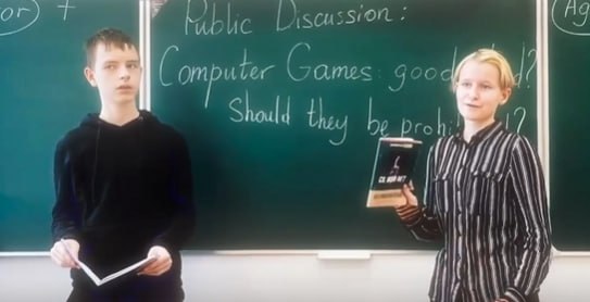 Дороховские школьники выясняли пользу и вред компьютерных игр
