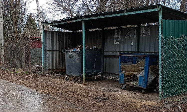 В Рузском округе наводят чистоту на контейнерных площадках