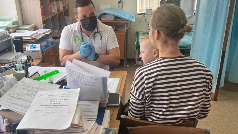 В Рузском округе московские специалисты проконсультировали детей, нуждающихся в медпомощи