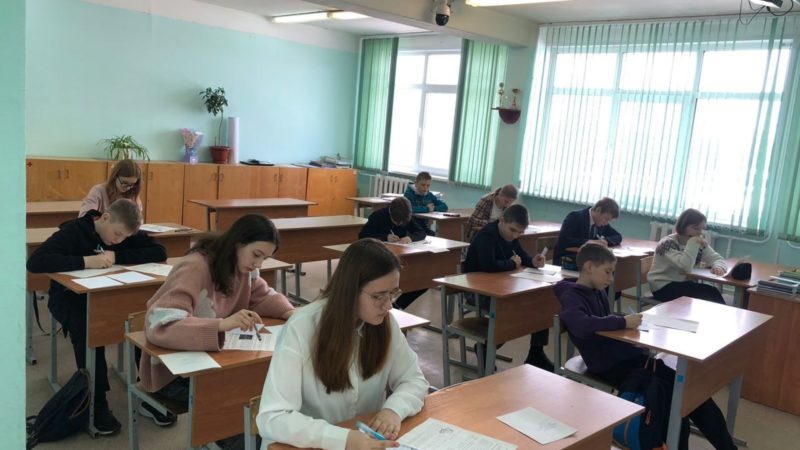 В Колюбакинской школе прошел математический марафон