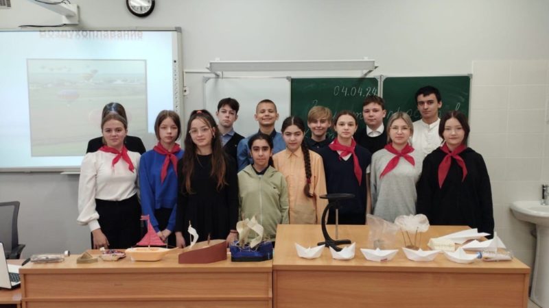 Дороховские школьники защитили проекты по плаванию судов
