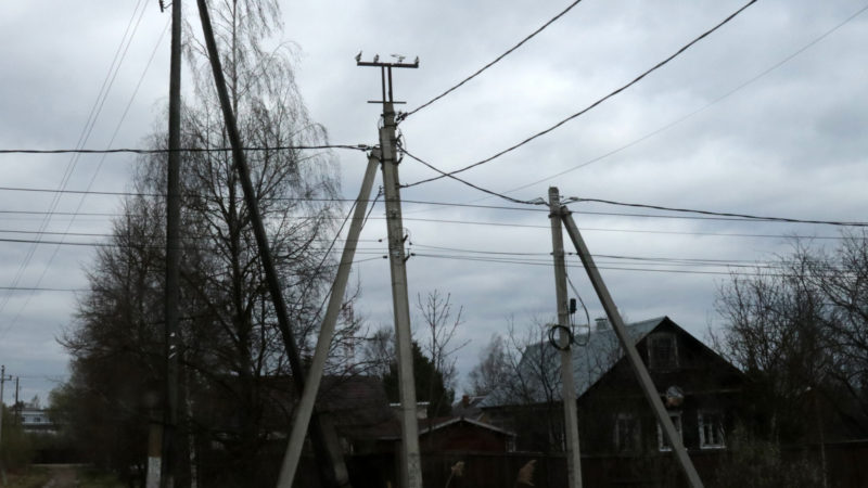 В Рузском округе приводят в порядок электросети