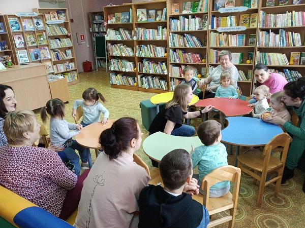 В Рузской библиотеке – здоровые игры для малышей