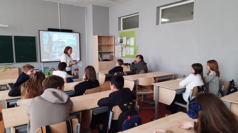 Тучковским школьникам – об аварии на Чернобыльской АЭС