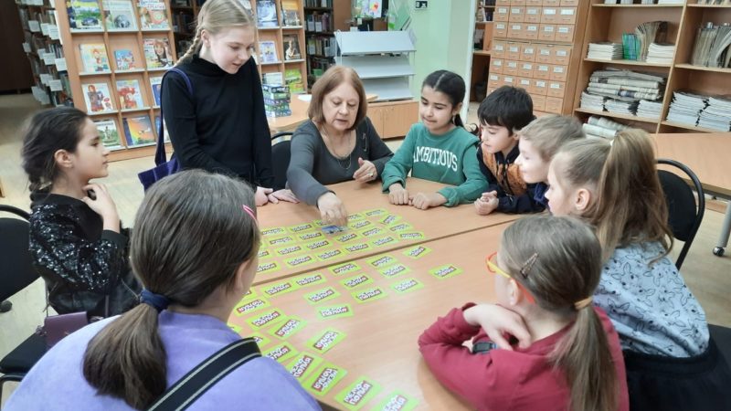 В Тучковской библиотеке играли в «Мемополию»