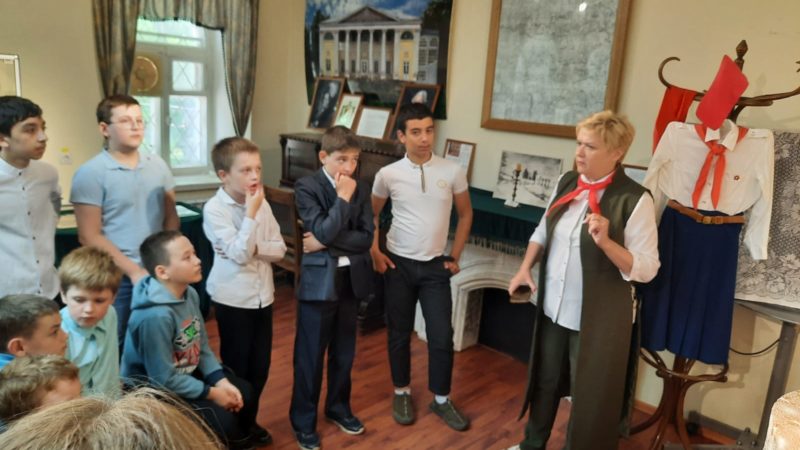 В музее отметили День пионерии