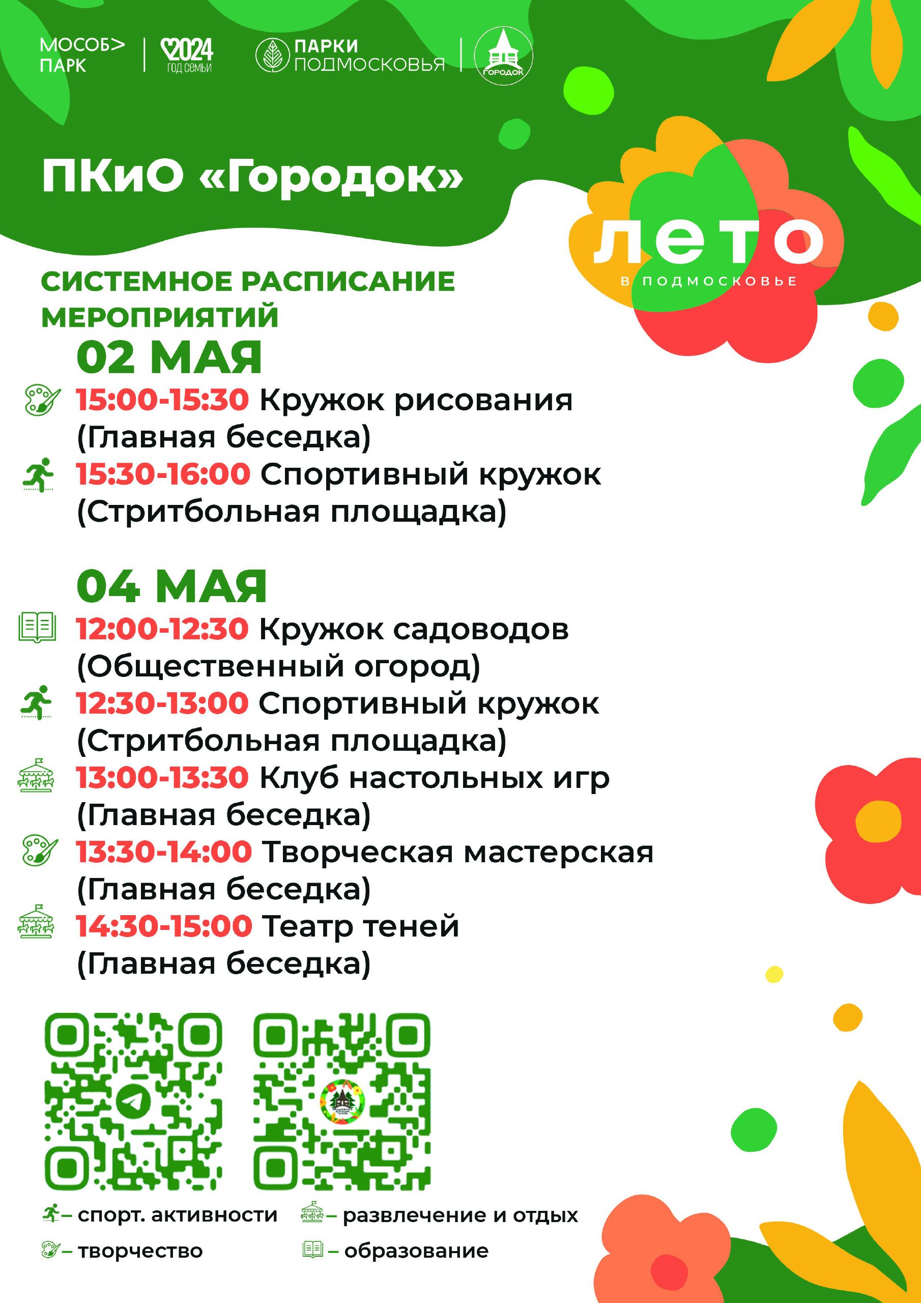 На Городке работают кружки по интересам | 02.05.2024 | Руза - БезФормата