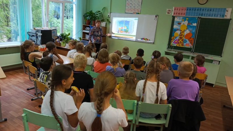 С юными сытьковчанами беседовали о безопасных окнах
