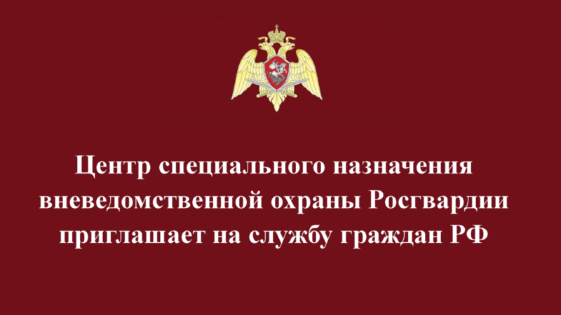 Ружанам – о трудоустройстве в ЦСН ВО Росгвардии