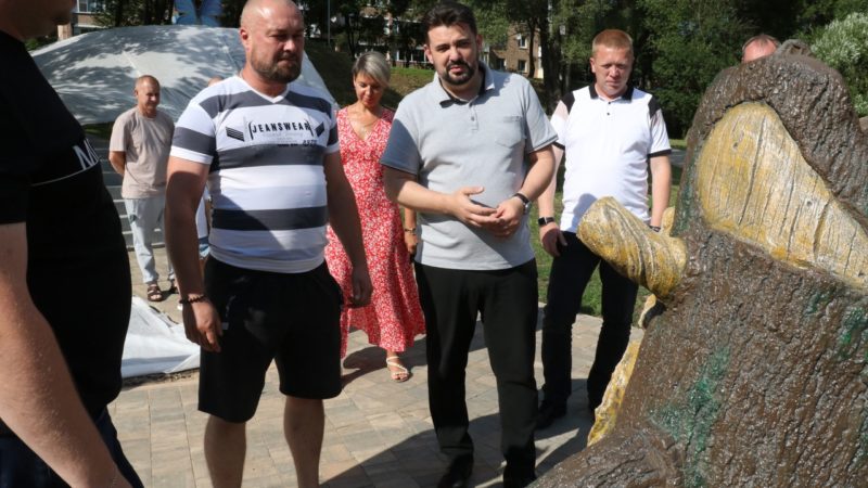 Николай Пархоменко посетил с рабочим визитом парк «Лукоморье»