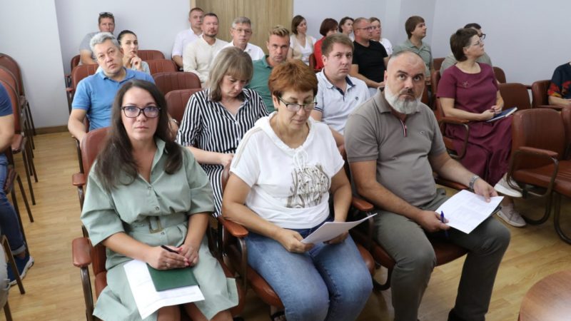 Тему благоустройства Рузского округа обсудили в местной администрации