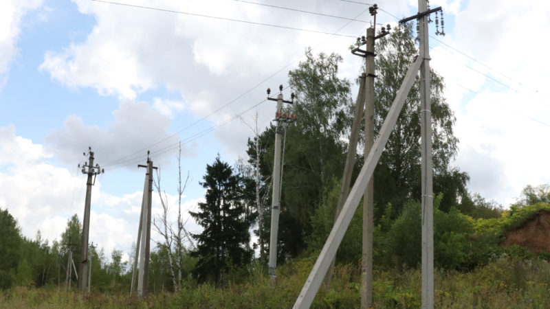 В Рузском округе работают над повышением надежности электроснабжения потребителей