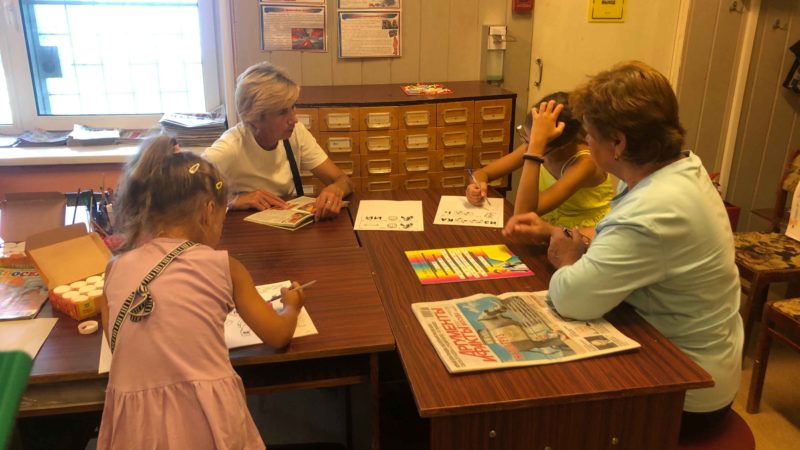 В Сытьковской библиотеке – встреча друзей