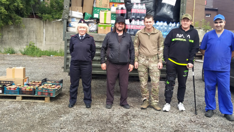 Из Тучково доставили 10 тонн гуманитарной помощи участникам СВО