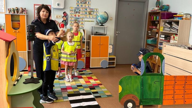 Нестеровские детсадовцы усвоили правила дорожного движения