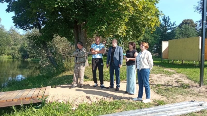 Заместитель главы Рузского городского округа Екатерина Волкова провела обход территории деревни Щербинки