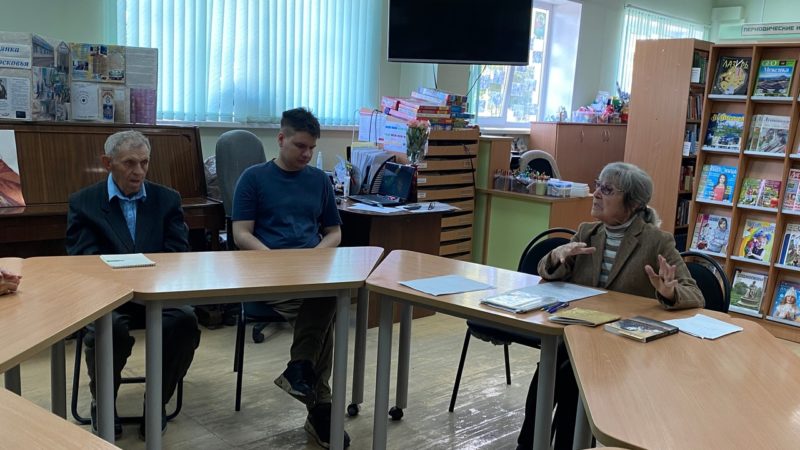 Тучковские литераторы делились своим творчеством