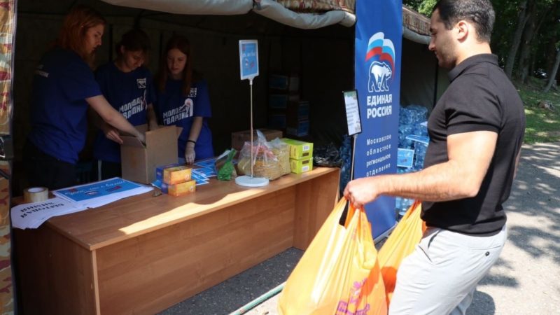 Заместитель главы Рузского городского округа Армен Шахбабян принял участие в сборе гуманитарной помощи для жителей Курска