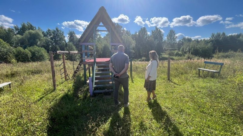 Заместитель главы Рузского городского округа Тамара Пирогова провела обход деревни Лызлово