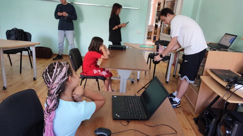 В Тучковской библиотеке прошёл открытый урок по видеоблогингу