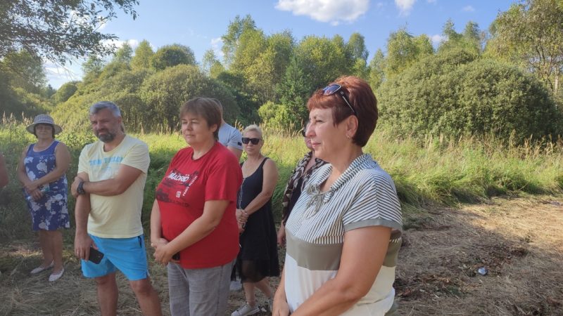 Заместитель главы Рузского городского округа Евгения Моисеева провела встречу с жителями деревни Ильятино