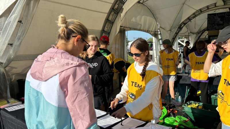 Рузские волонтеры помогли в организации заплыва «Swimcup»