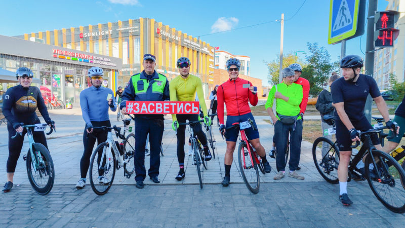 Рузские госавтоинспекторы напомнили велогонщикам о дорожной безопасности