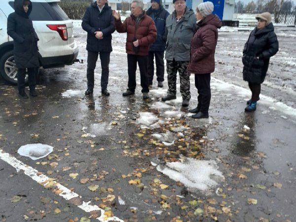 В Петрищево прошла встреча с жителями