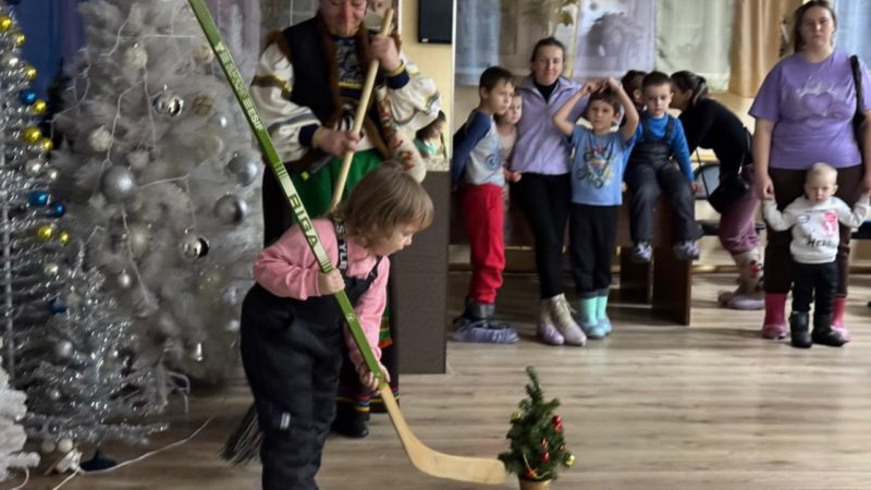 Юные беляногорцы участвовали в игровой программе