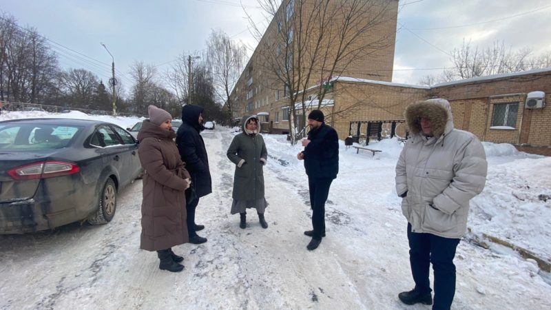 Заместитель Главы Рузского городского округа Дмитрий Игнатьев провел встречу с жителями поселка Тучково