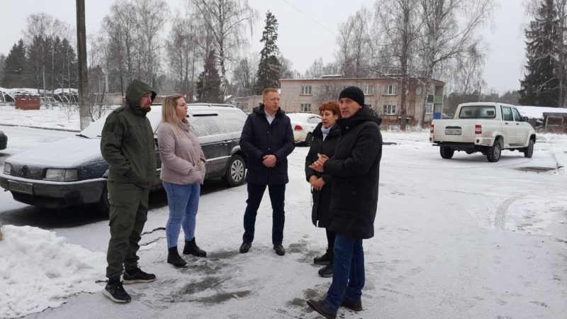 Заместитель Главы Рузского округа провел рабочую встречу с жителями Мишинки