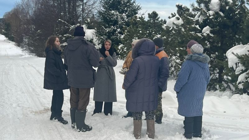 Заместитель Главы Рузского городского округа Евгения Моисеева провела рабочую встречу с жителями деревни Михайловское