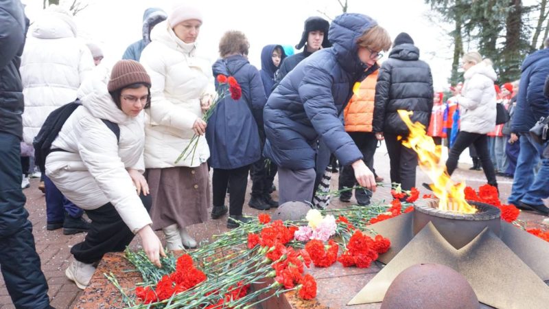 В Рузе отметили годовщину освобождения города от немецко-фашистских захватчиков