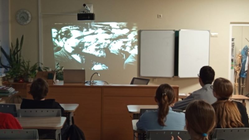 Тучковским школьникам рассказали об условиях, в которых находились жители Ленинграда во время блокады