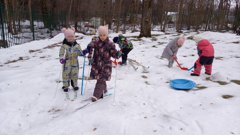 Космодемьянские детсадовцы приняли участие в эстафетах и увлекательных играх