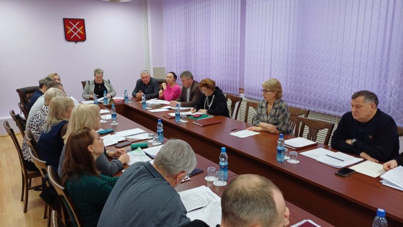 Заместитель председателя КСП приняла участие в заседании бюджетной комиссии Совета депутатов