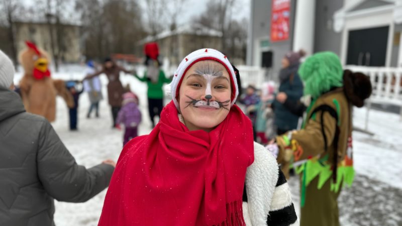 Уличную анимационную программу провели в Тучково