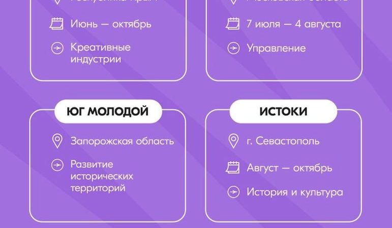 Рузскую молодёжь приглашают на форумы по всей стране