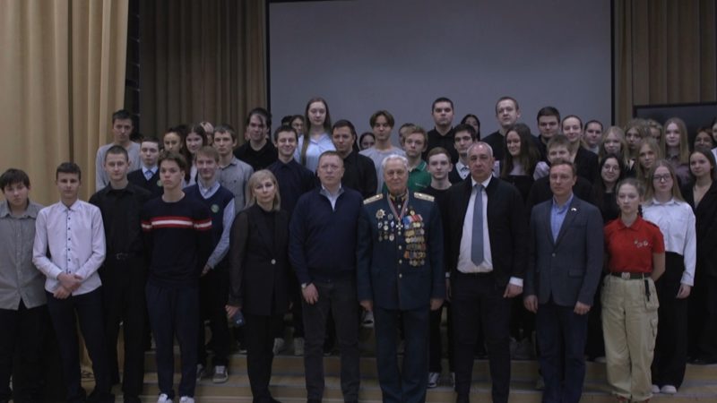 Рузские школьники встретились с Леонасом Крегже