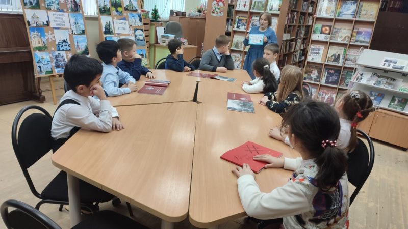 Для тучковских школьников прошёл мастер-класс «В наших сердцах вечная память»