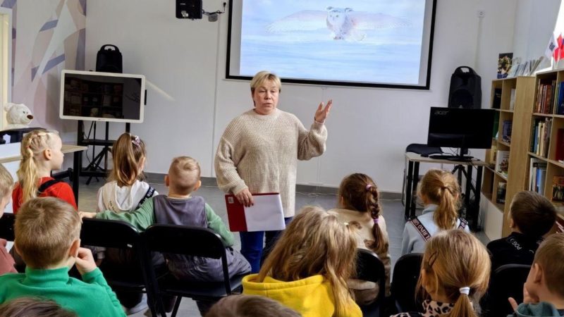 В Рузе прошло занятие «Где живут белые медведи»