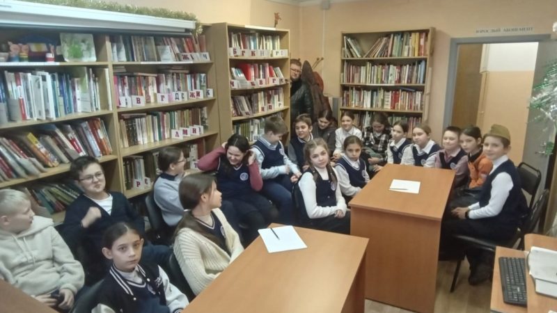 Старорузская библиотека провела занятие «День Памяти жертв Холокоста»